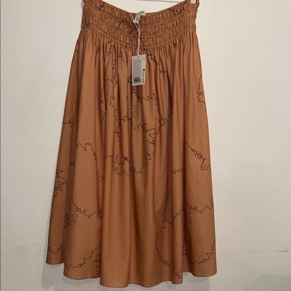 COS Smock waist midis skirt - Picture 1 of 6
